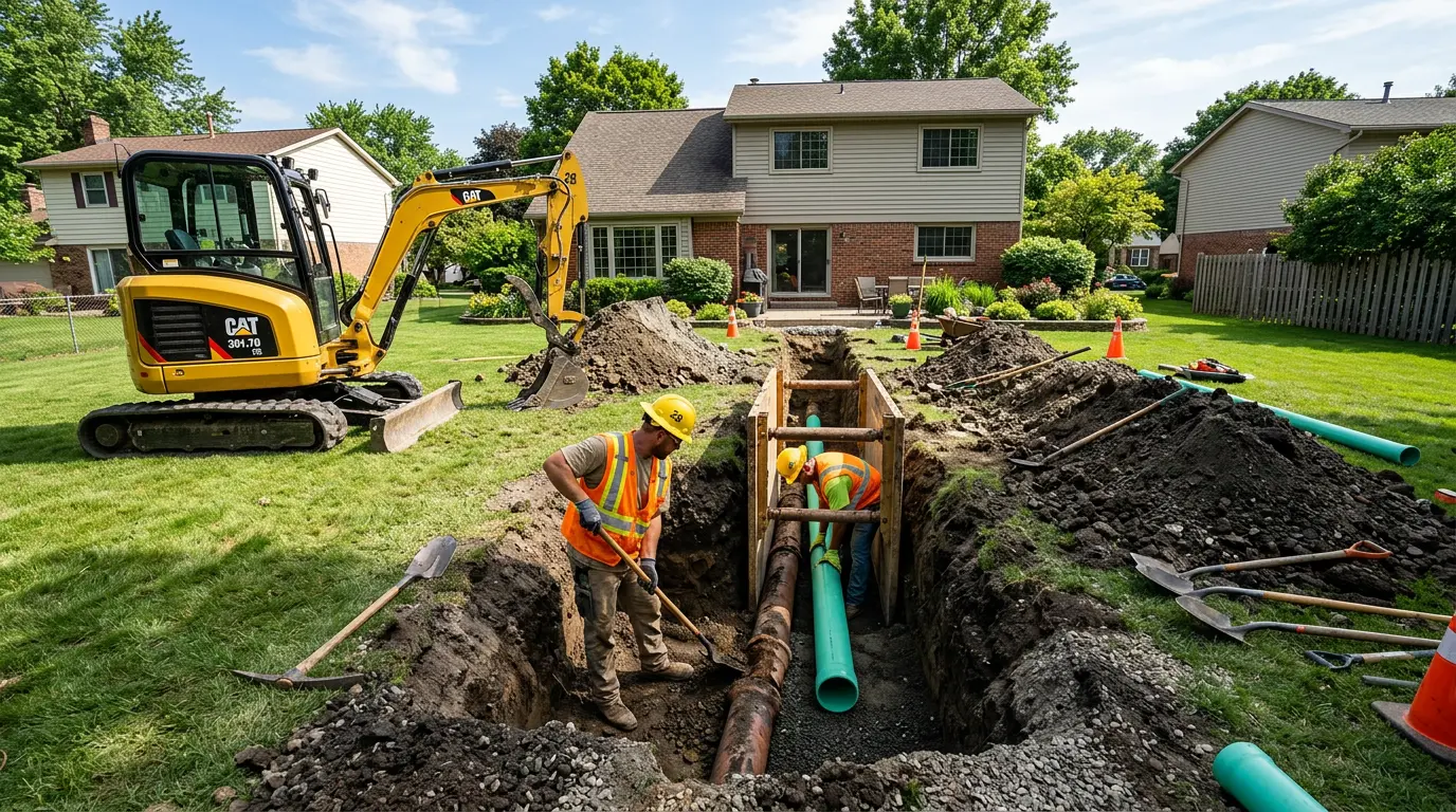 Sewer Line Installation in Jackson, TN